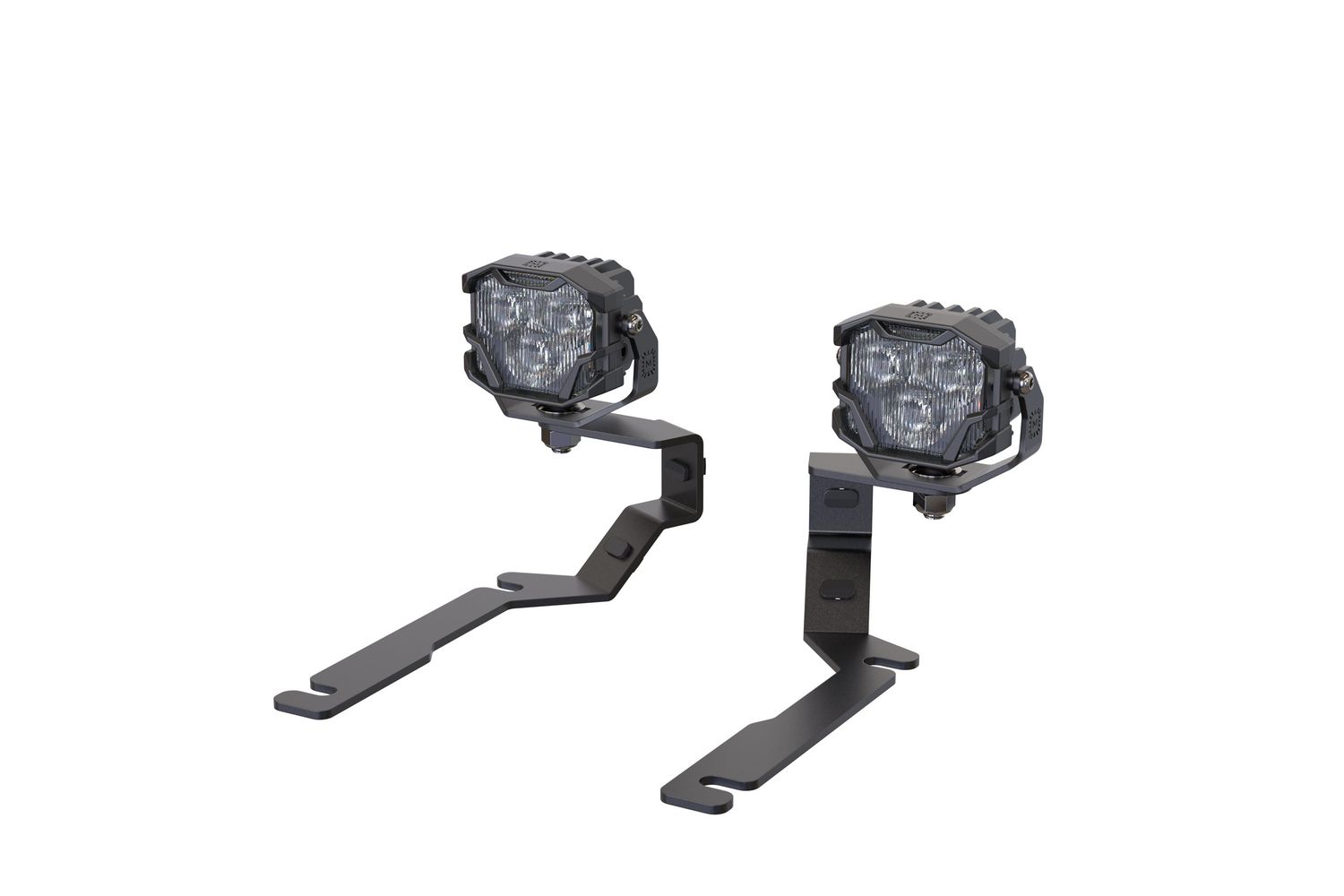 Morimoto 4Banger Ditch Light Kit: 15-20 Yukon (NCS Yellow Spot Beam)