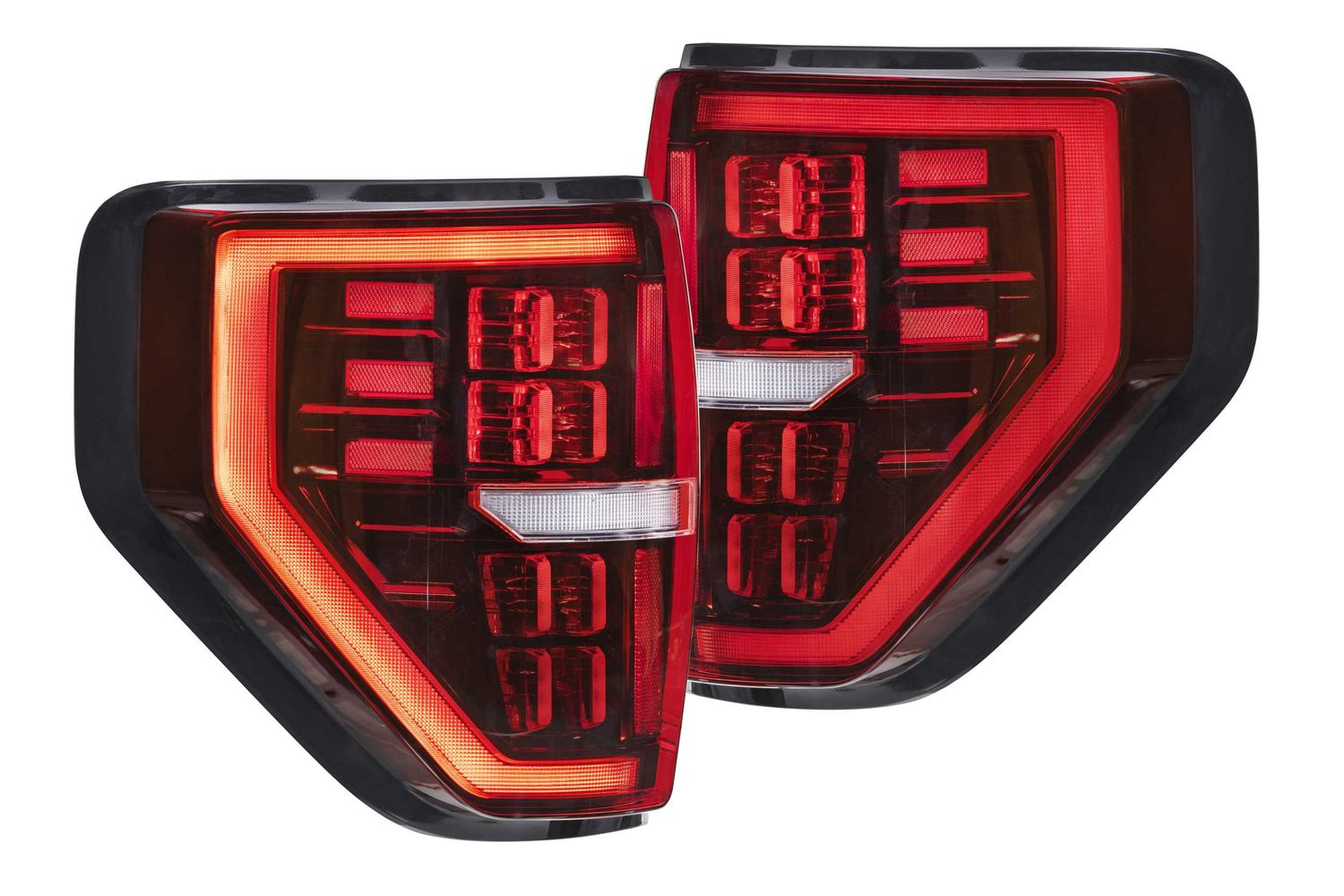 XB LED Tail Lights: Ford F-150 (09-14 / Red Lens / Set) XB LED Tail Lights: Ford F-150 (09-14 / Red Lens / Set)
