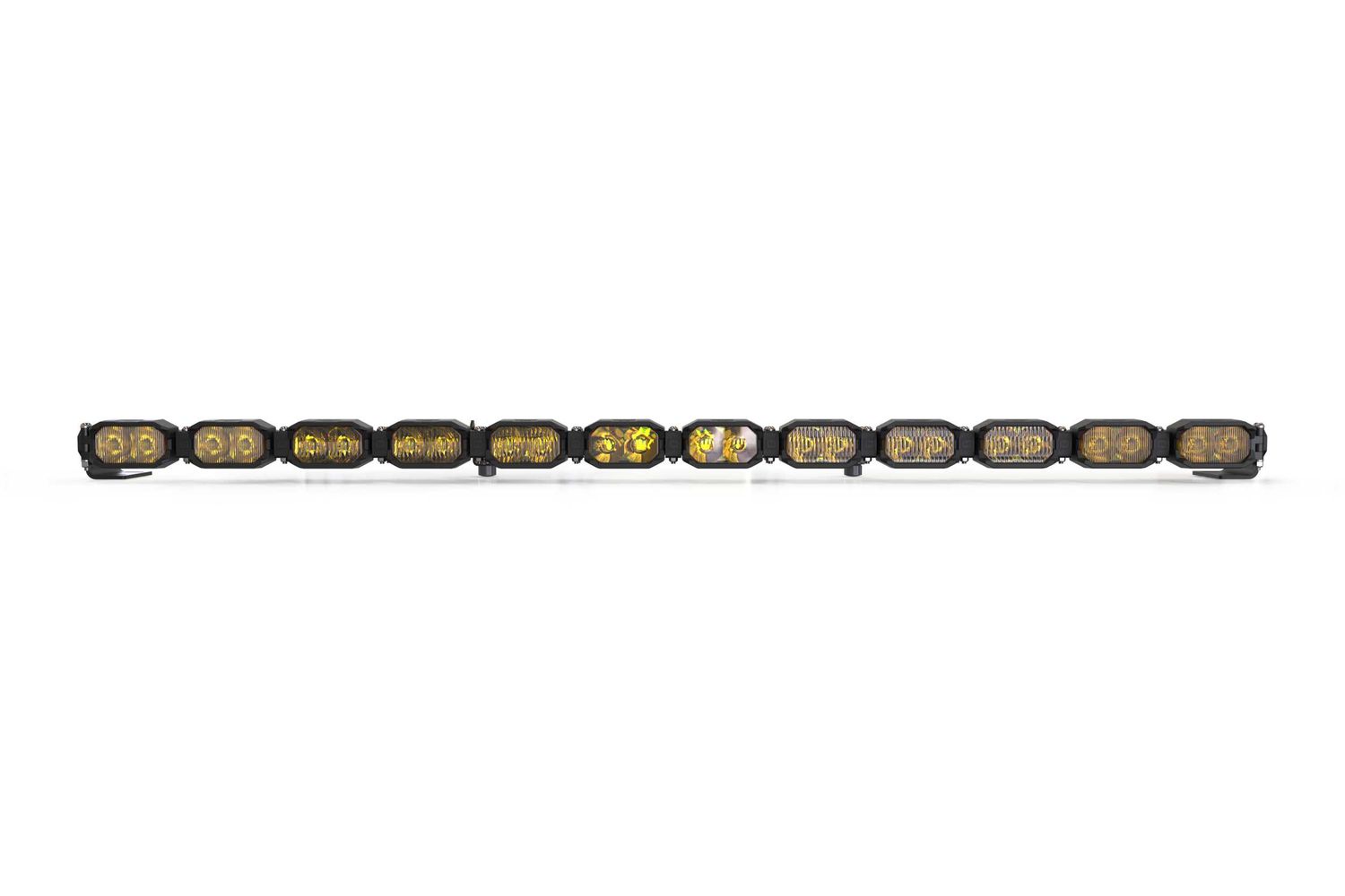 Single-Row BangerBar: (12 Pod / 47 Single-Row BangerBar: (12 Pod / 47") (NCS Power - Yellow)