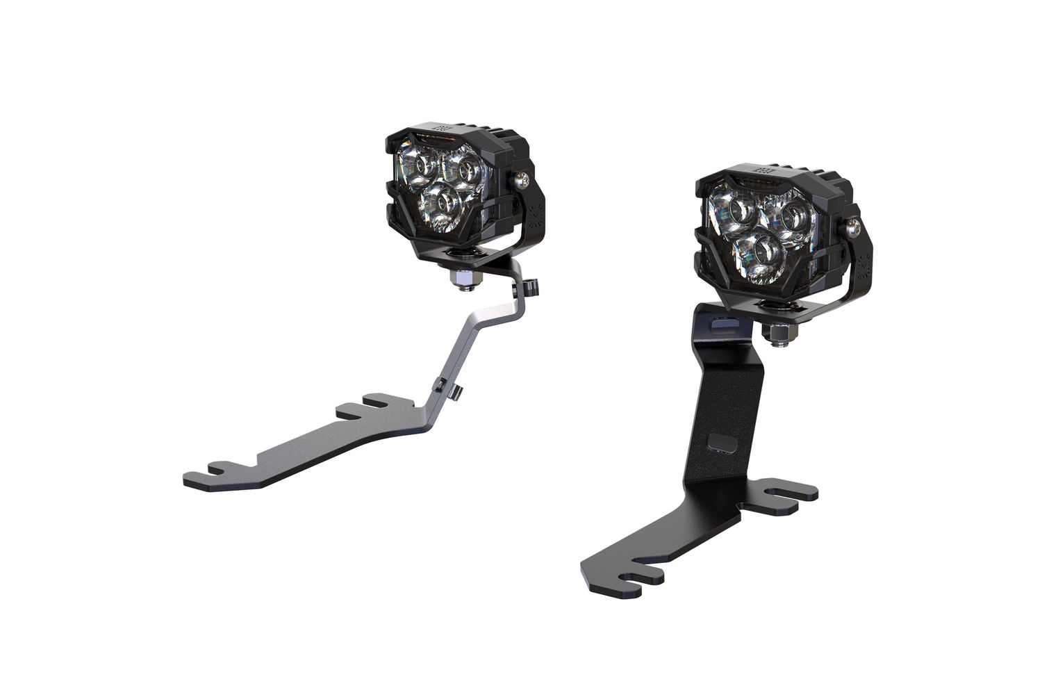 Morimoto 4Banger Ditch Light Kit: 18-23 Ford Mustang (NCS White Combo Beam)