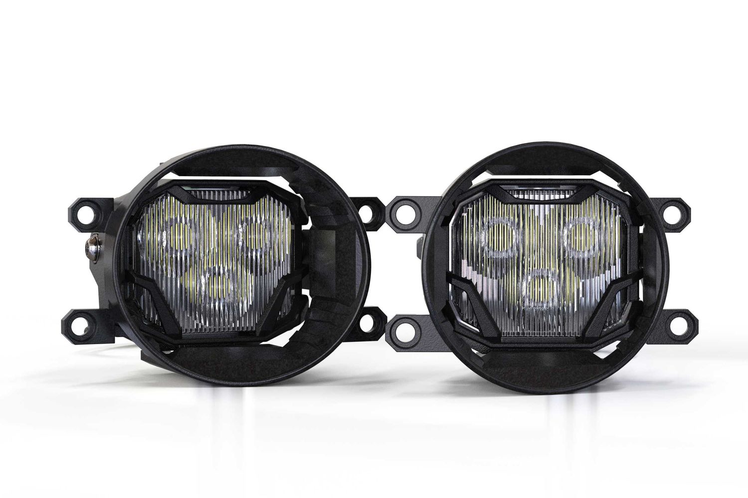 4Banger Fog Lights: 10-13 4Runner (HXB Yellow SAE Wide Beam)