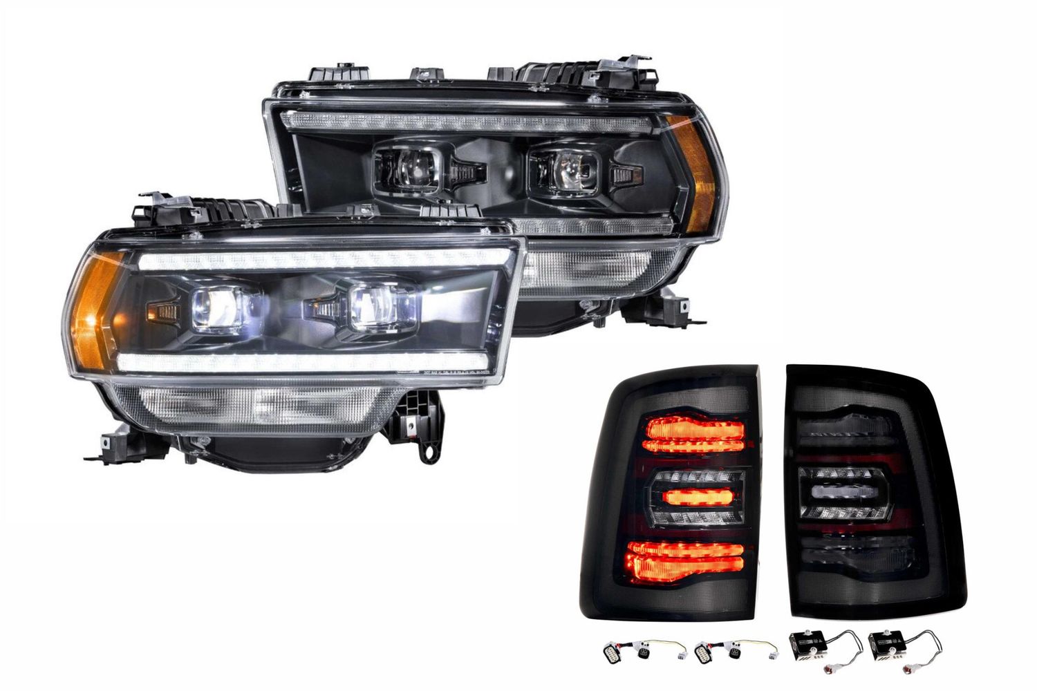 19-24 Ram HD Hybrid Heads and Smoked Tails