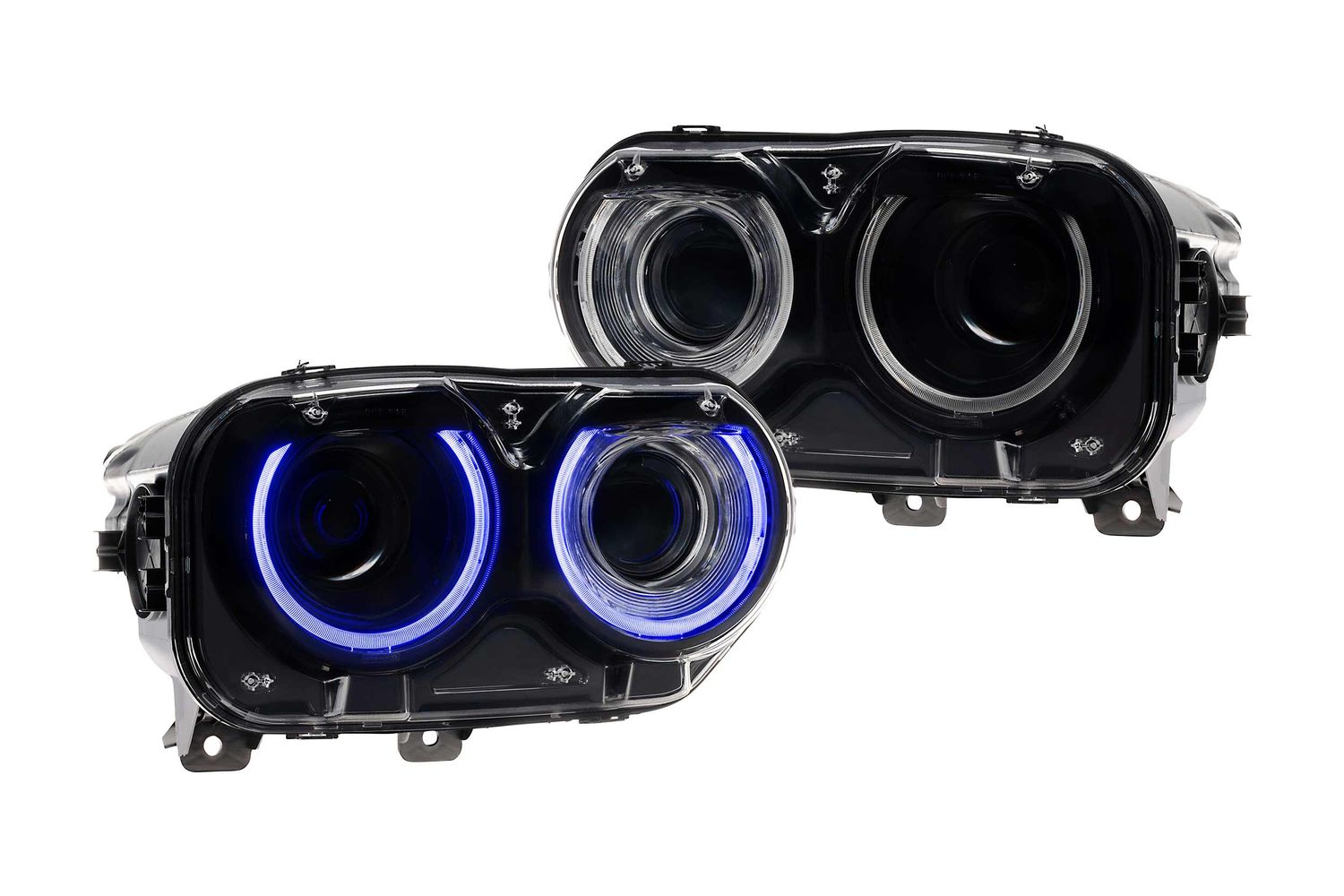 XRGB LED Headlights: Dodge Challenger (15-23 / RGB / Set)