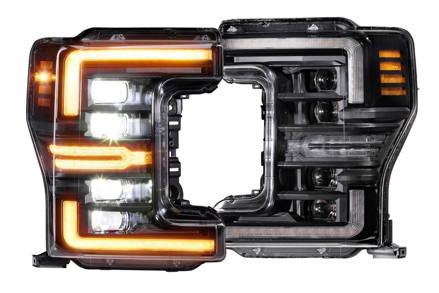 XB LED Headlights: Ford Super Duty (17-19 / Amber DRL / Set) XB LED Headlights: Ford Super Duty (17-19 / Amber DRL / Set)