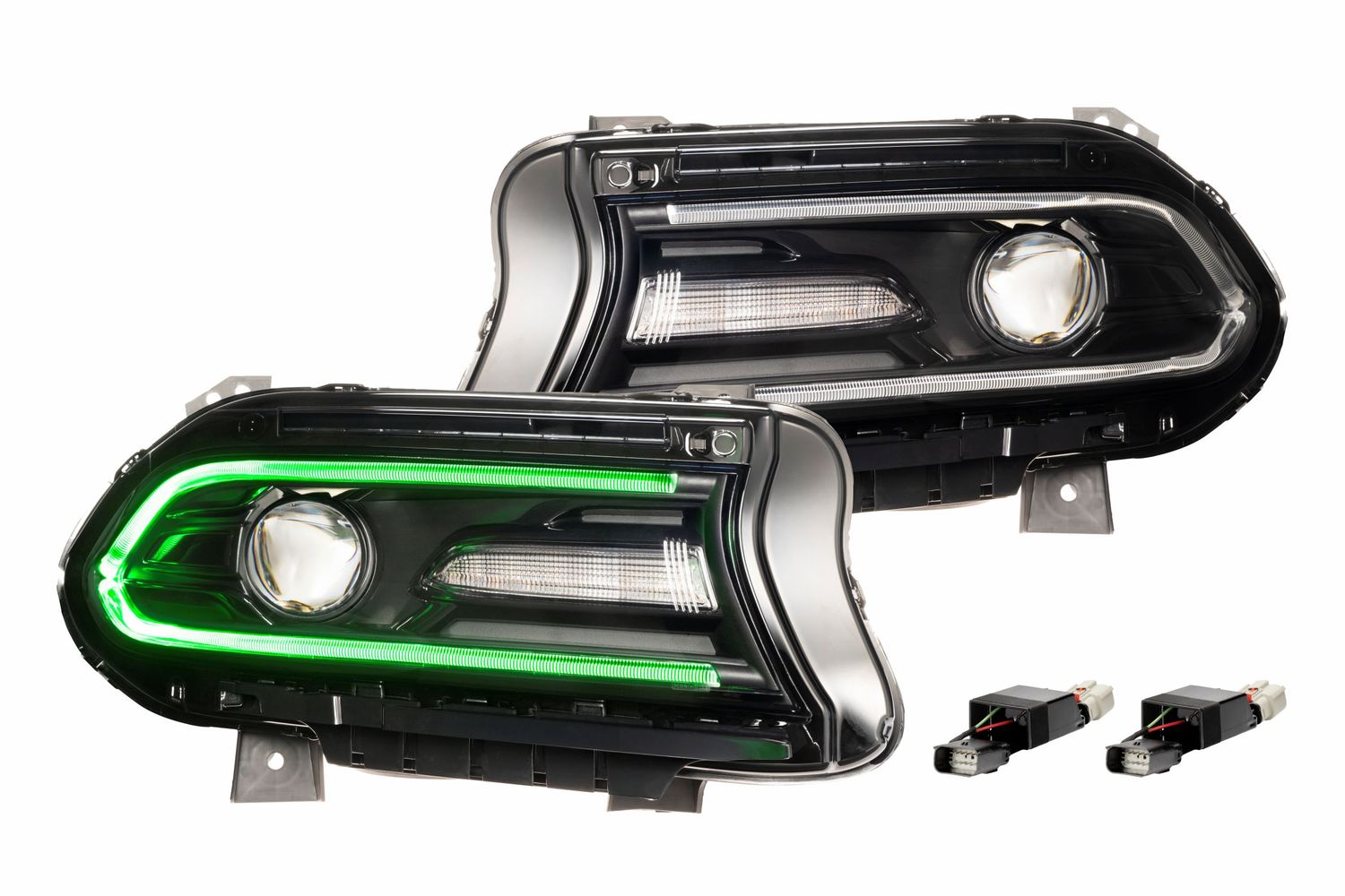 XRGB LED Headlights: 15-23 Dodge Charger (Set)