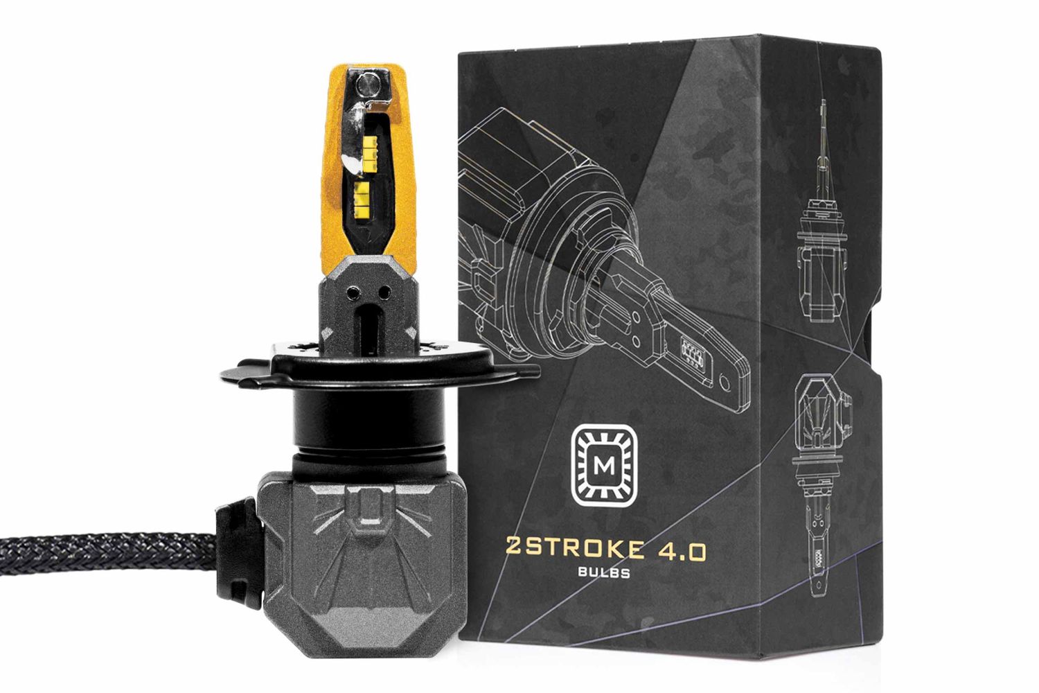 H4/9003: 2Stroke 4.0 LED Bulb (Each) H4/9003: 2Stroke 4.0 LED Bulb (Each)