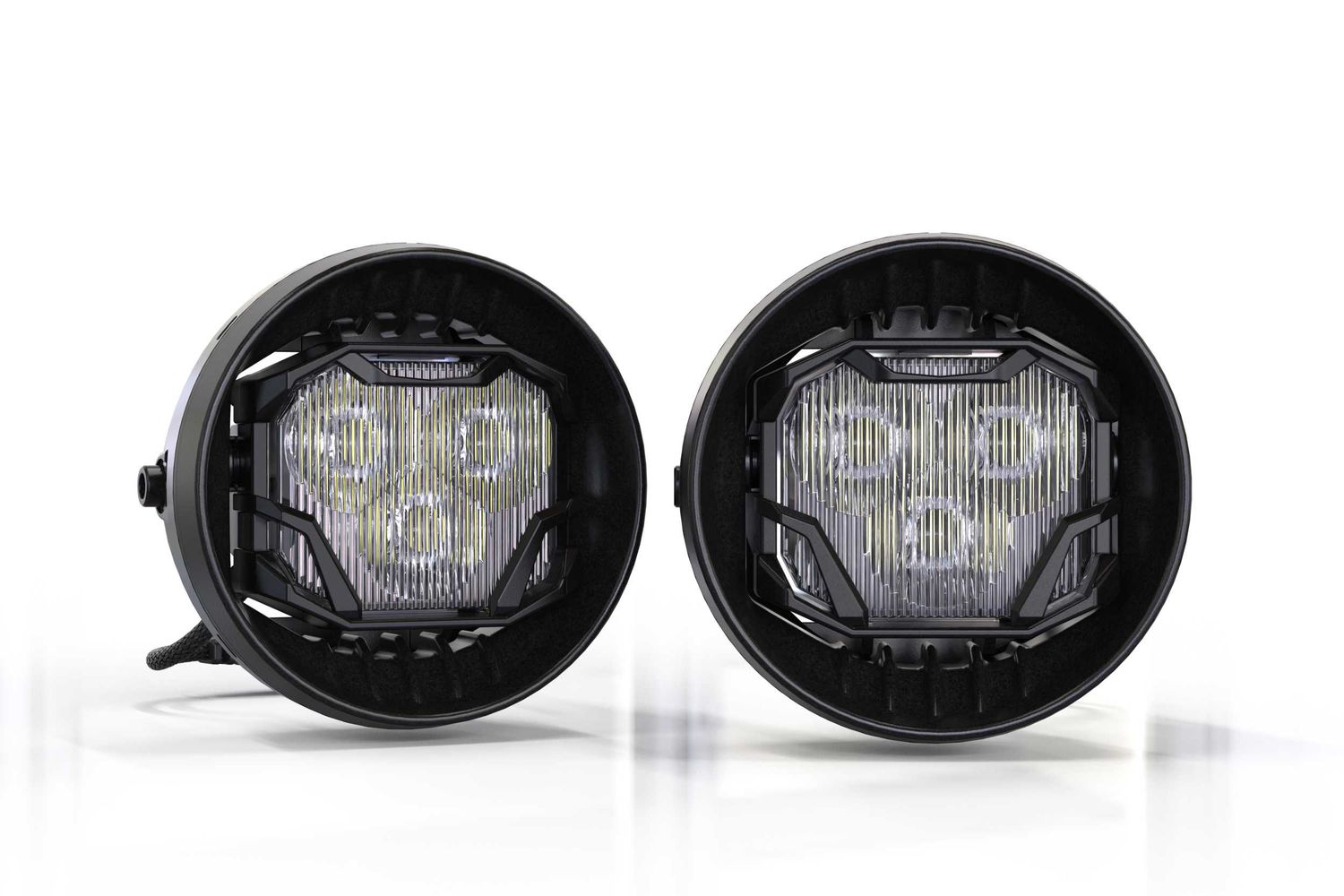 4Banger Fog Lights: 2009-2014 F150 (HXB White SAE Wide Beam)