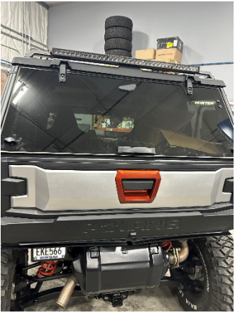 KHC Rear Window Handle Polaris Xpedition