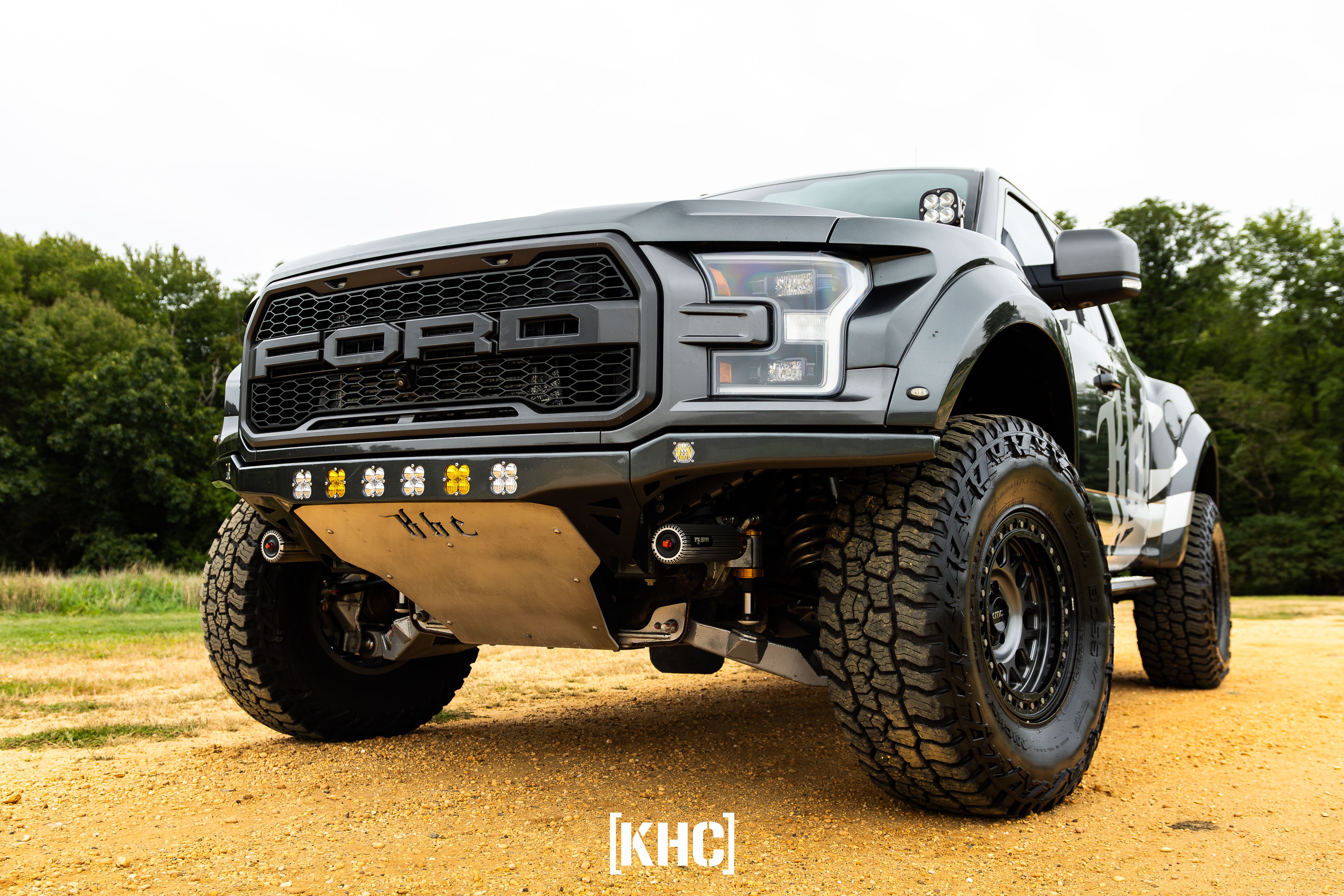 KHC Off-Road Frame Cut Bumper - Gen 2 Ford Raptor & Gen 13 F150 (Raptor Swapped)