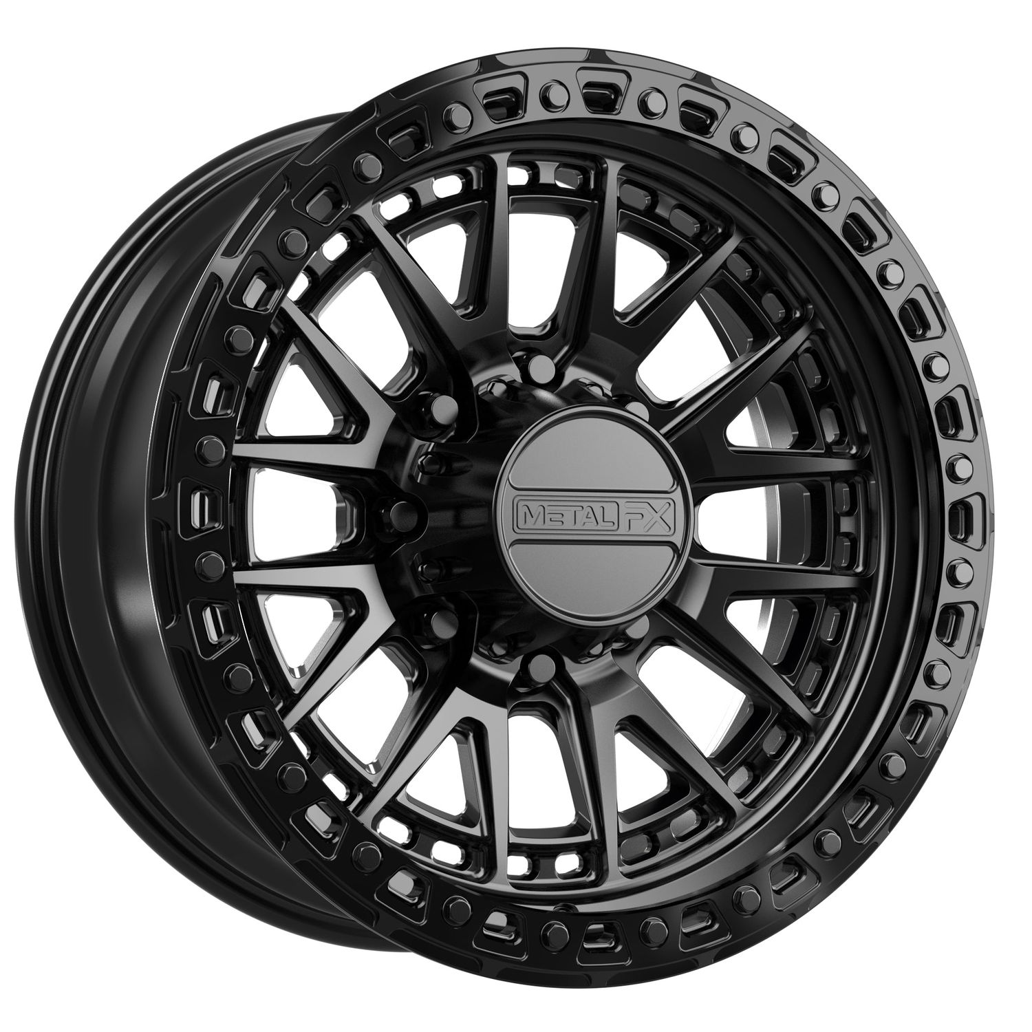 Slayer Truck FXLock | Forged Monoblock | Satin Black w/ Gloss Black Ring