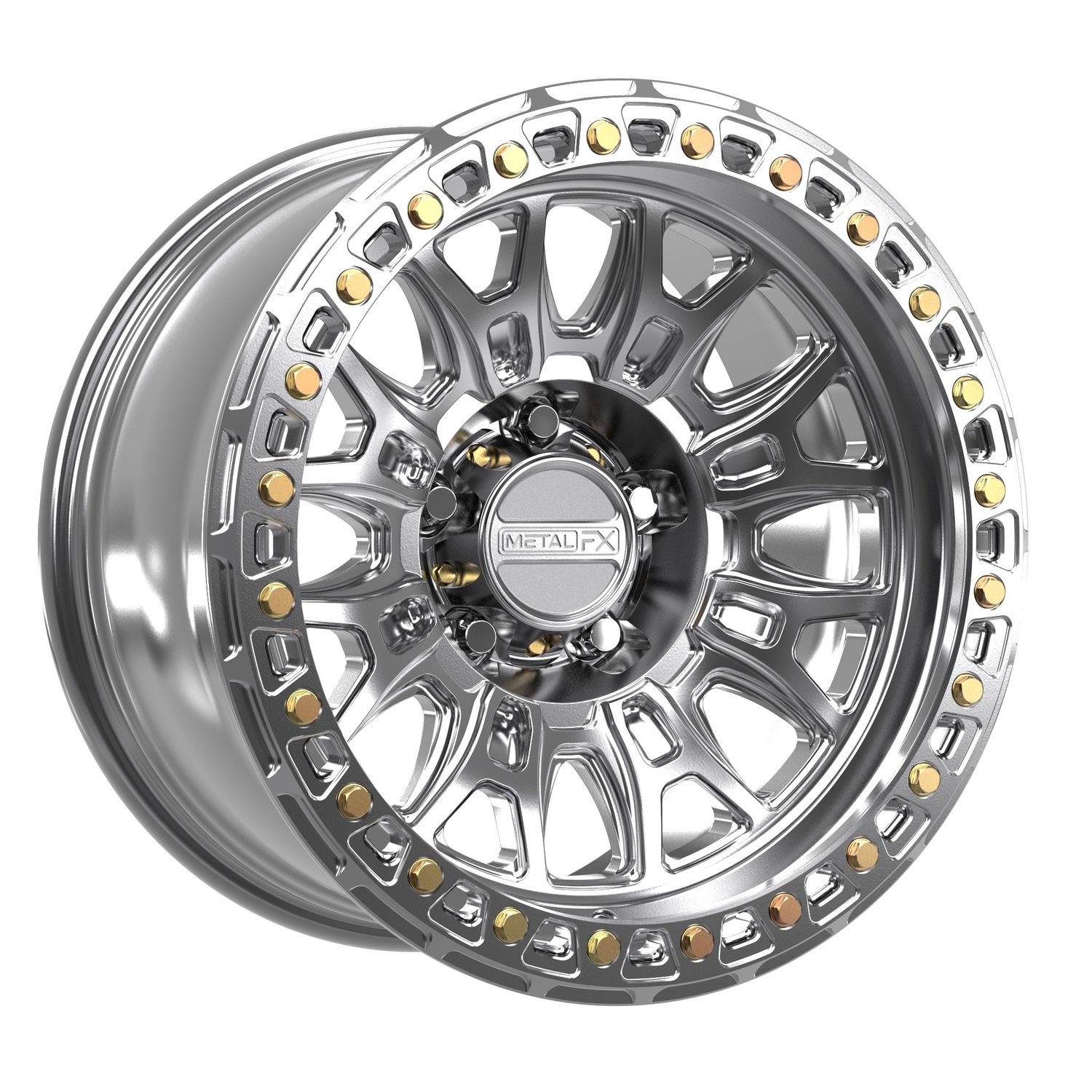 Warden Truck FXLock | Forged Monoblock | Polished Warden Truck FXLock | Forged Monoblock | Polished, Size: 17x9 | -38mm/3.55" BS, Bolt Pattern: 5x127 (5x5)
