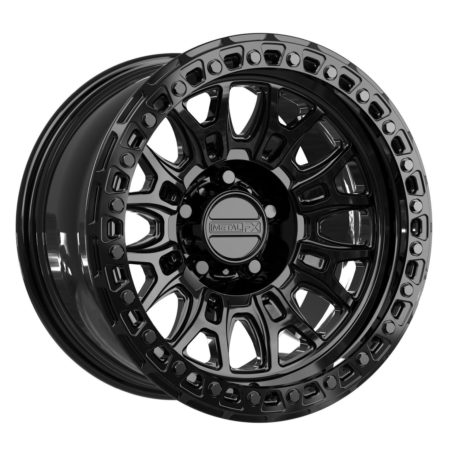 Warden Truck FXLock | Forged Monoblock | Gloss Black Warden Truck FXLock | Forged Monoblock | Gloss Black, Size: 17x9 | -38mm/3.55" BS, Bolt Pattern: 5x127 (5x5)
