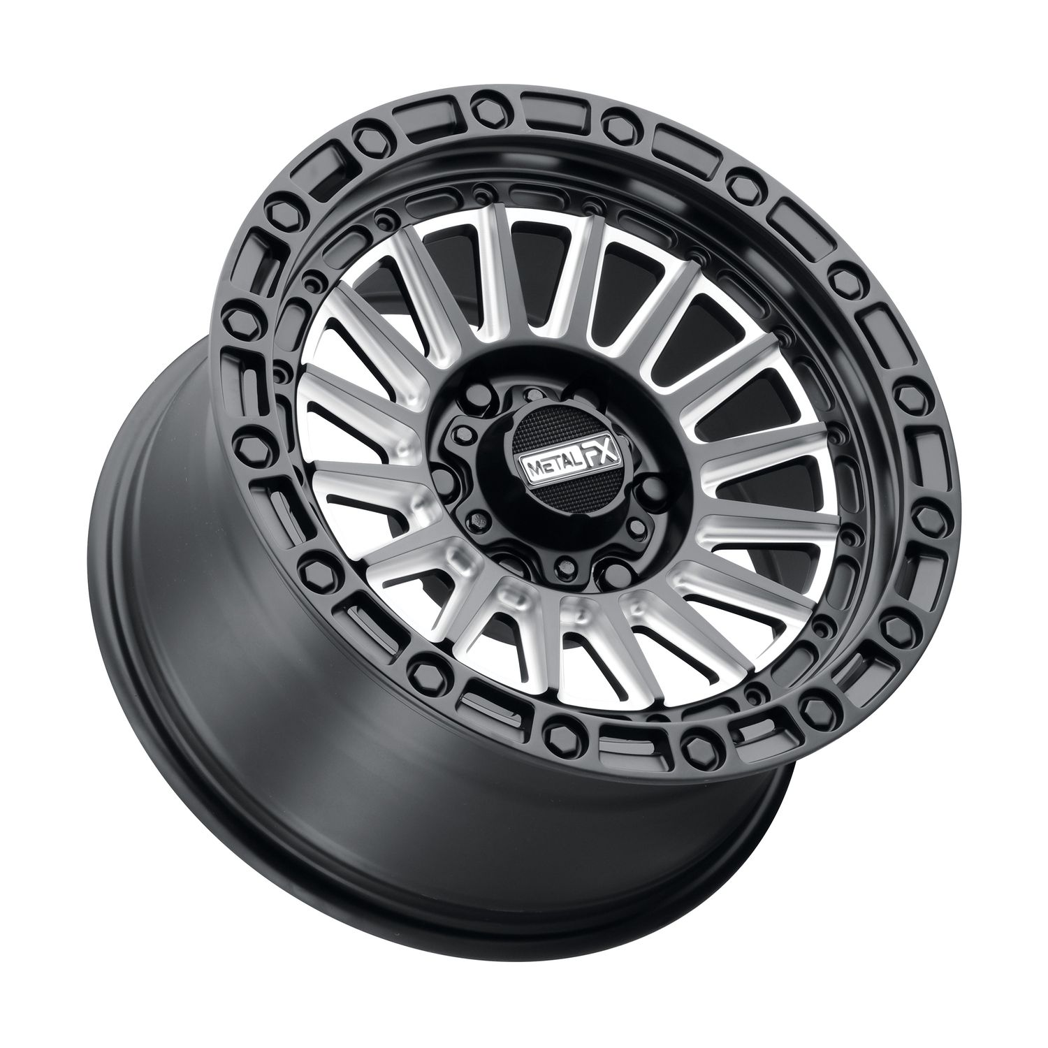Rogue Truck | Satin Black Contrast Cut, Size: 17x8.5 | +0mm/4.75" BS | 5x127 (5x5) | 78404