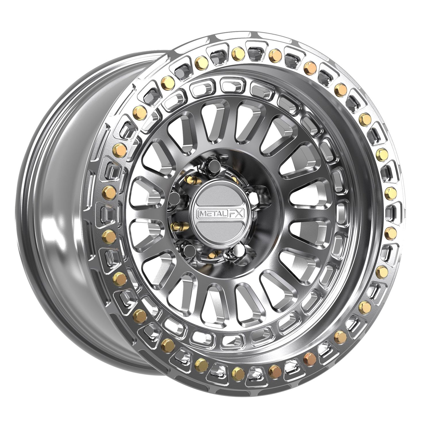 Barrage Truck FXLock | Forged Monoblock | Polished Barrage Truck FXLock | Forged Monoblock | Polished, Size: 17x9 | -38mm/3.55" BS, Bolt Pattern: 5x127 (5x5)