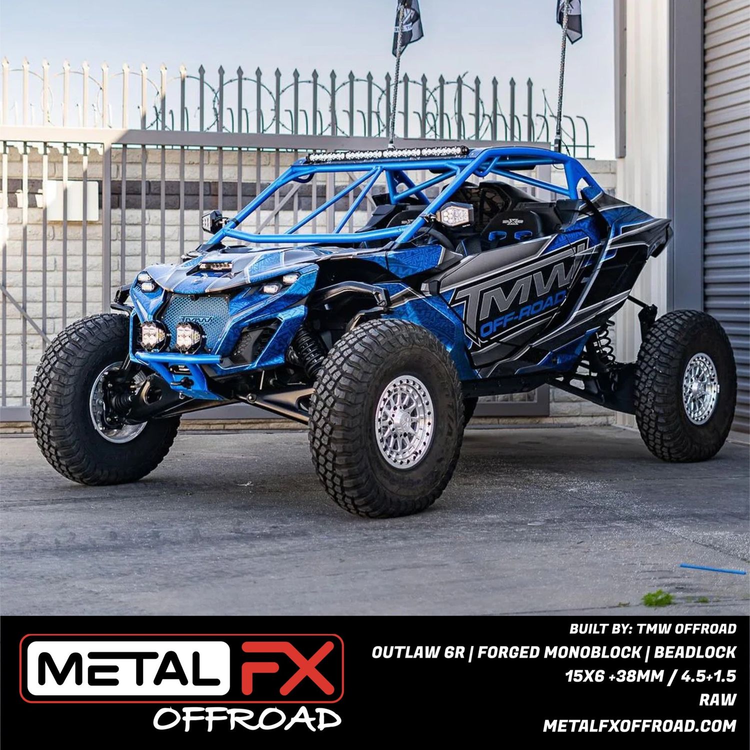 Outlaw 6R | Forged Monoblock | Beadlock Outlaw 6R | Forged Monoblock | Beadlock, Finish: Custom
