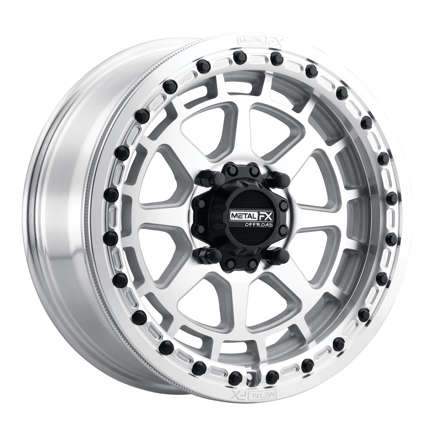 Outlaw Beadlock | Raw Outlaw Beadlock | Raw, Size: 17x7 | +25mm/4.5+2.5, Bolt Pattern: 4x136/4x137 (Can-Am / Honda)