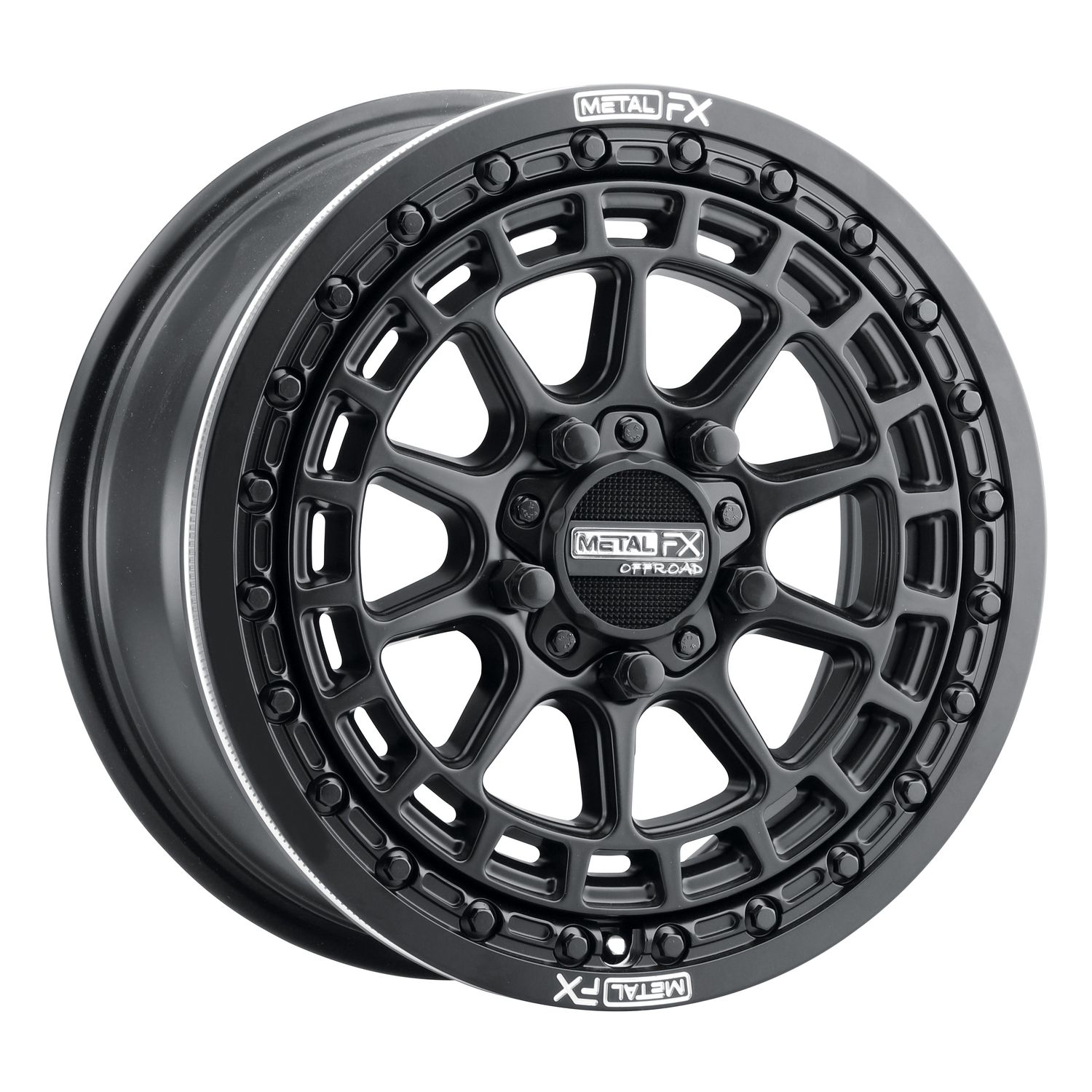 Outlaw R Beadlock | Satin Black Outlaw R Beadlock | Satin Black, Size: 15x7 | +61mm/6+1 | 5x4.5 | 78519 (Polaris 5-Lug Only)