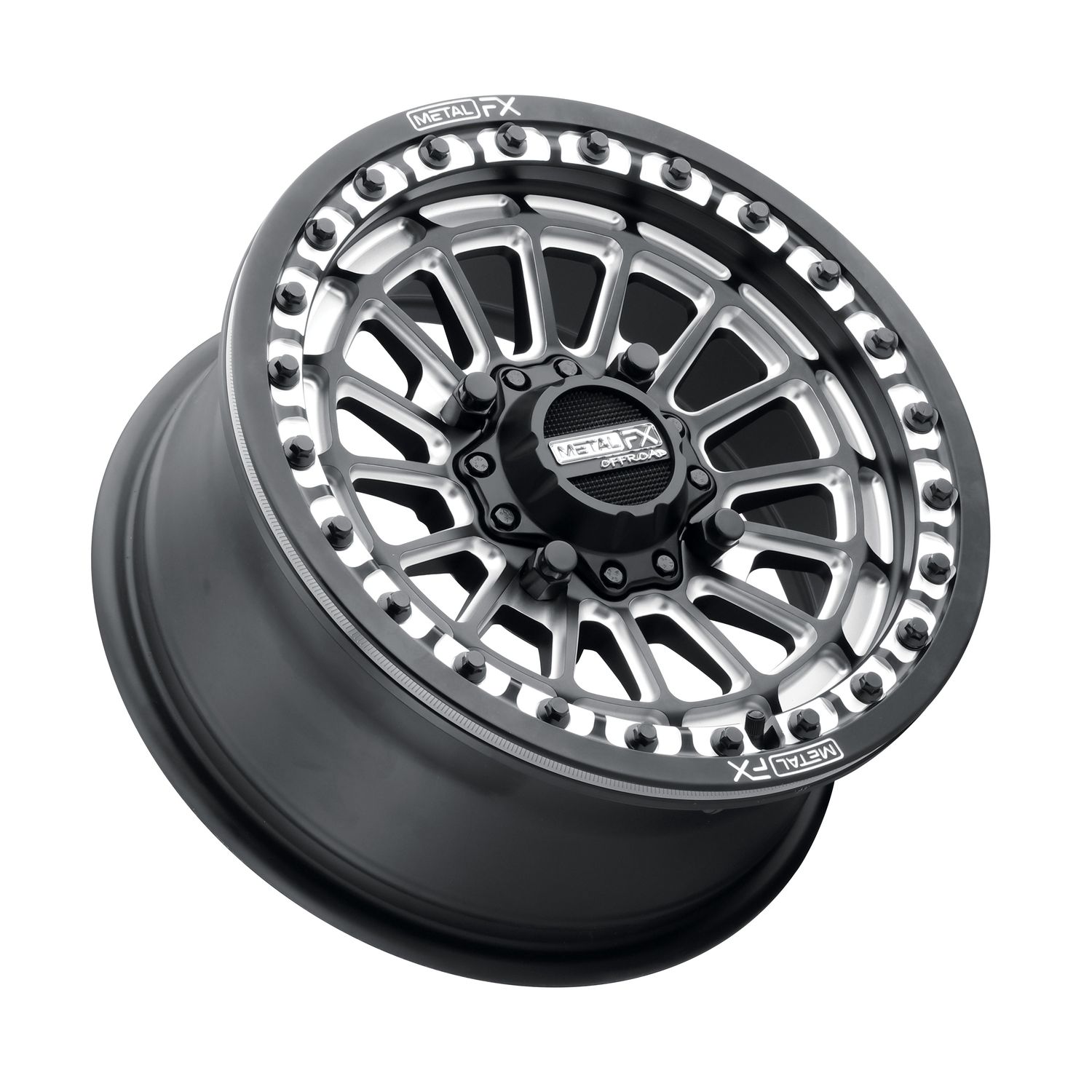 Delta Beadlock | Satin Black Contrast Cut, Size: 15x7 | +25mm/4.5+2.5 | 4x136/4x137 | 78302 (Can-Am / Honda)