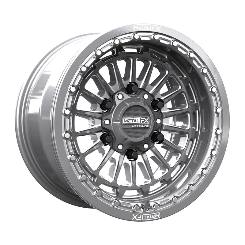 Delta 6R Beadlock | Gunmetal Contrast Cut