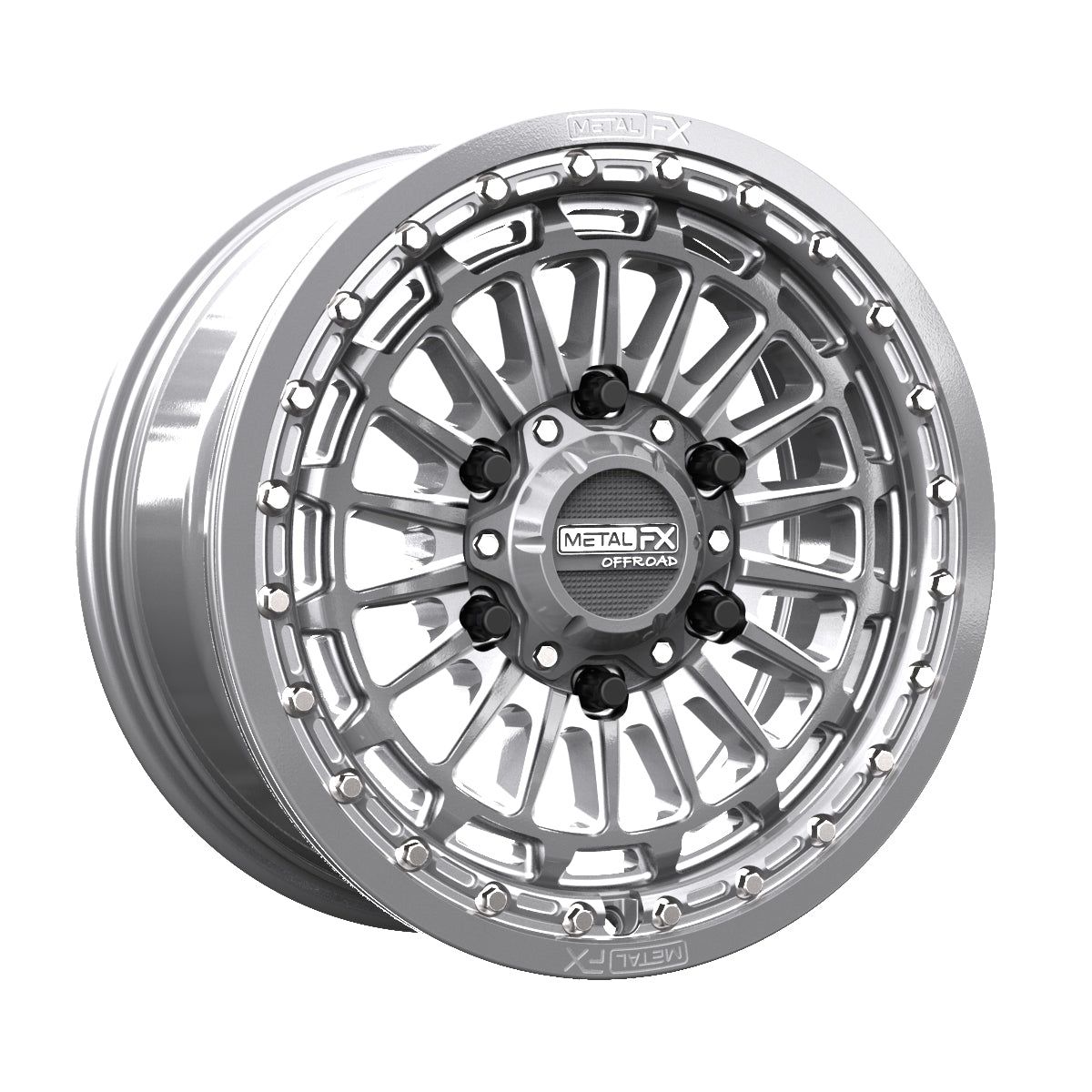 Delta 6R Beadlock | Gunmetal Contrast Cut, Size: 15x7 | +38mm/5+2 | 6x5.5 | 78344 (Maverick R)