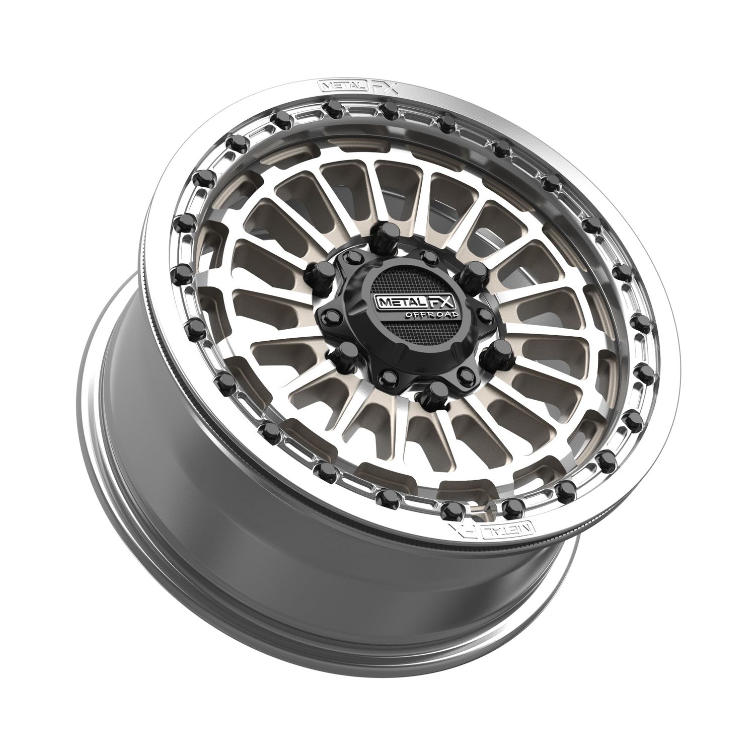 Delta 6R Beadlock | Raw Delta 6R Beadlock | Raw, Size: 15x7 | +38mm/5+2 | 6x5.5 | 78346 (Maverick R)