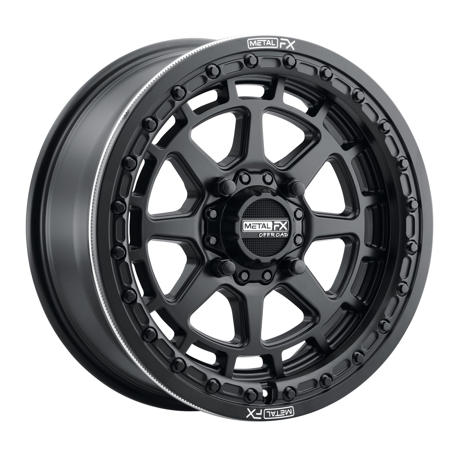 Outlaw Beadlock | Satin Black, Size: 17x7 | +25mm/4.5+2.5, Bolt Pattern: 4x136/4x137 (Can-Am / Honda)