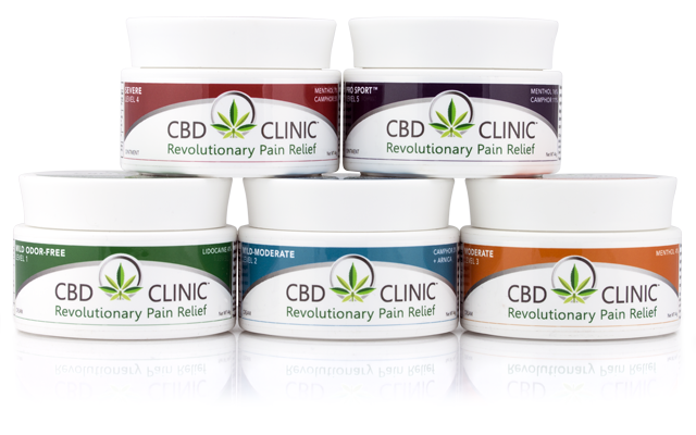CBD Clinic Pain Relief Level 4-5 (Price varies with level)