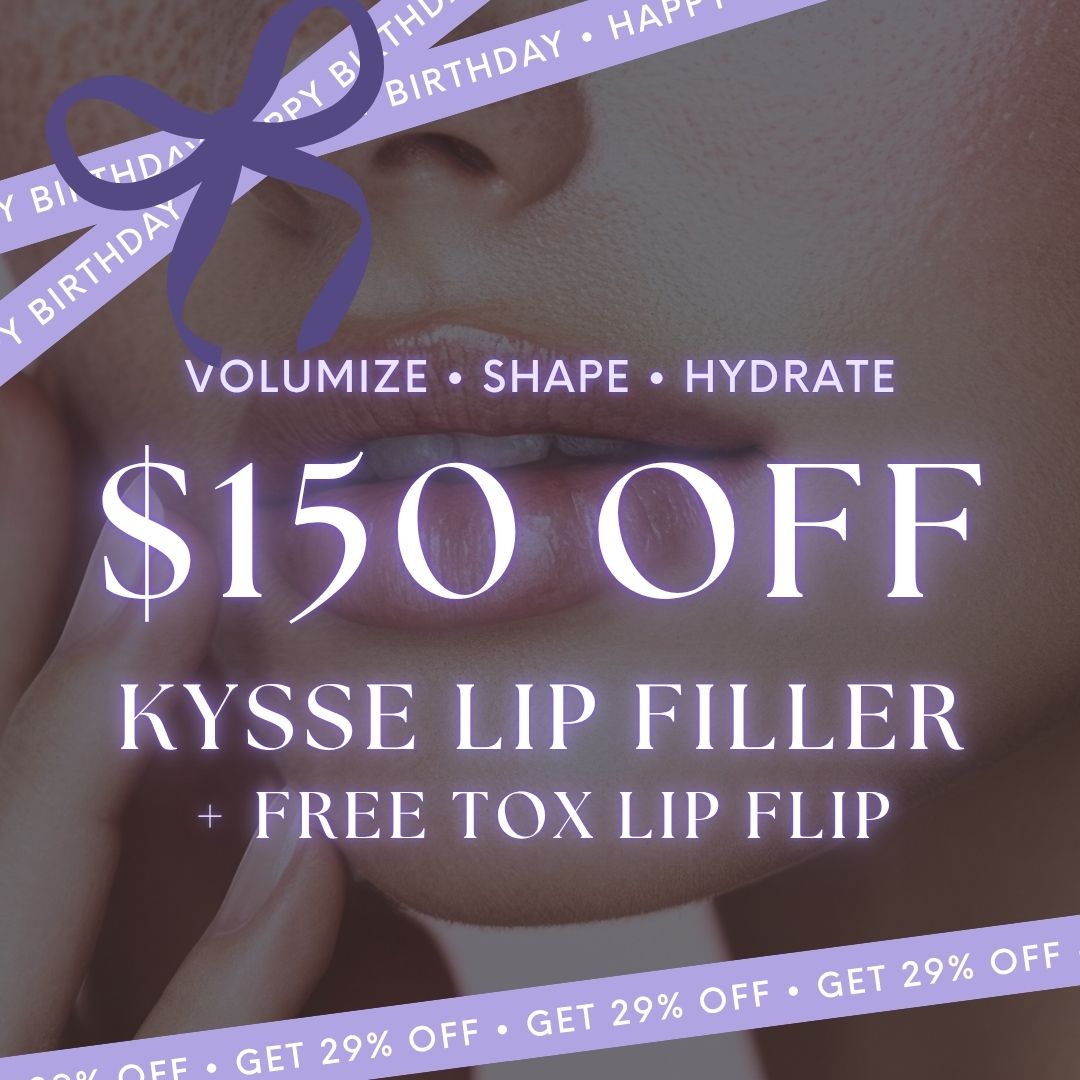 Birthday Pout | $150 OFF Kysse Lip Filler + Free Lip Flip
