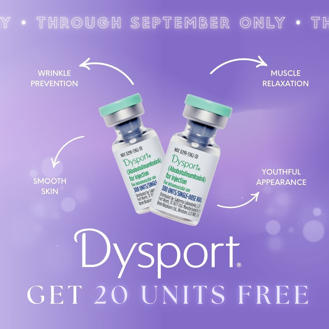 Dysport | Buy 100 Units &amp; Get 20 Units FREE