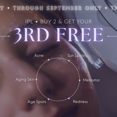 IPL | Buy 2 Face Treatments, Get 3rd FREE!