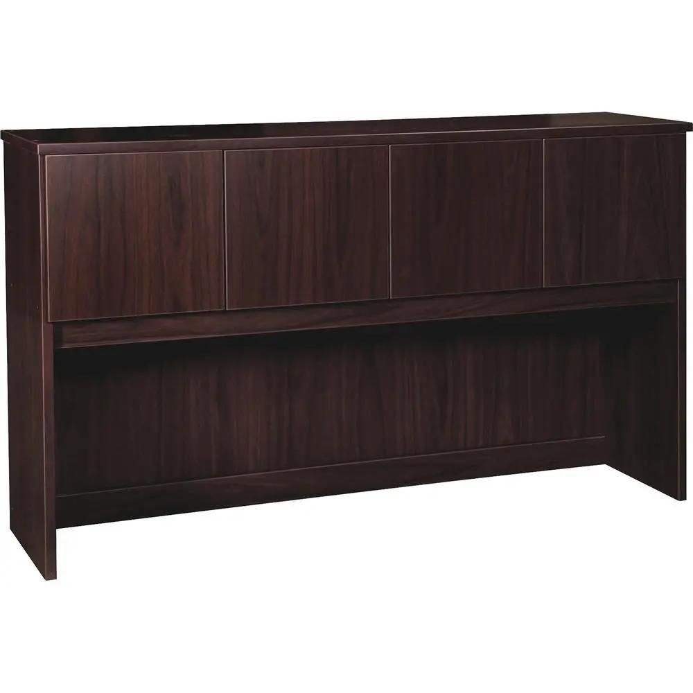 Lorell Prominence 2.0 Hutch - 66&quot; x 16&quot;39&quot; - 4 Door(s) - Material: Particleboard