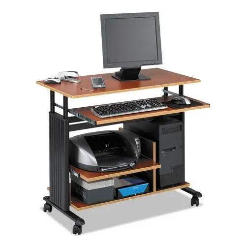 Muv 28&quot; Adjustable-Height Mini-Tower Computer Desk, 35.5&quot; x 22&quot; x 29&quot; to 34