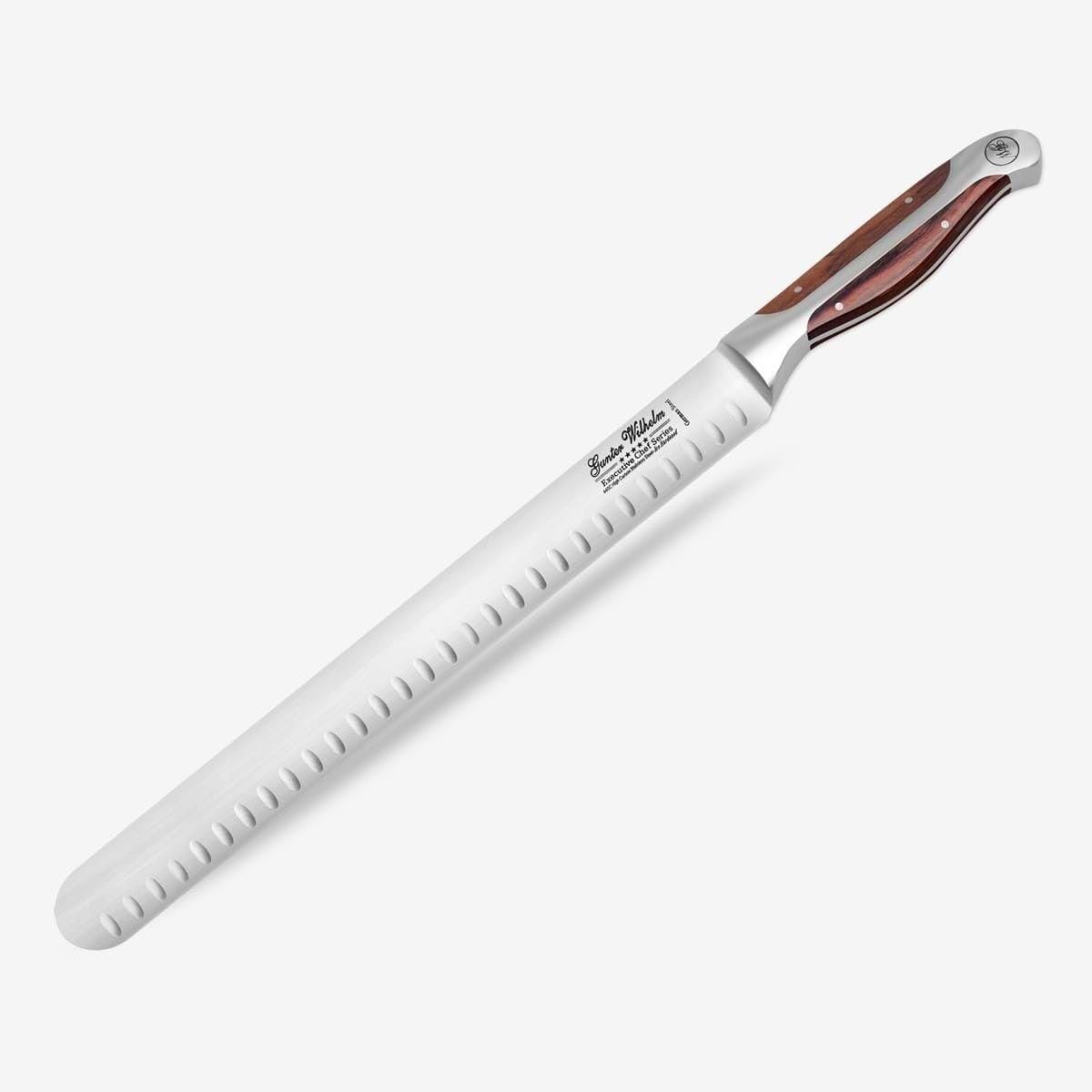 Gunter Wilhelm Thunder 12 Brisket Knife, Brown Pakkawood SKU: &#39;220