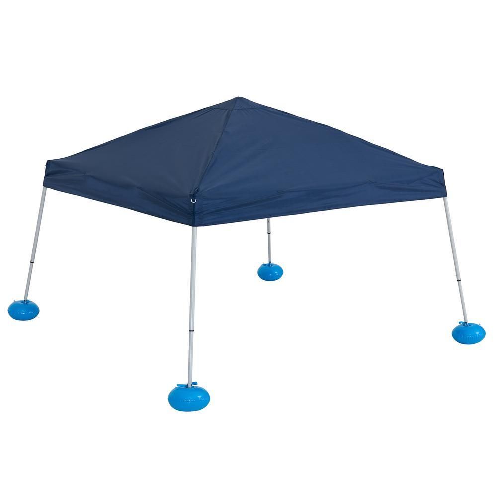 Floating Pool Canopy Pop Up Gazebo Canopy, Steel-Aluminum Frame Floating Tent