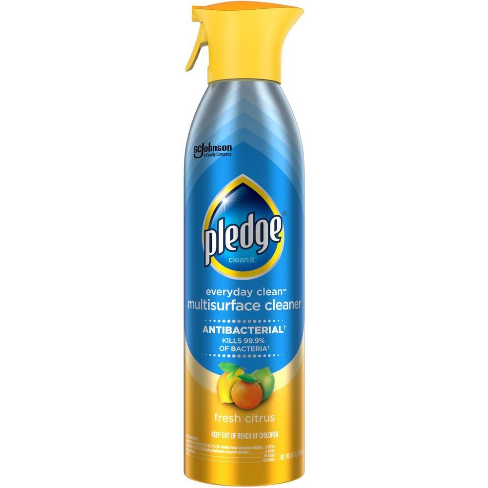 Pledge Everyday Clean Antibacterial Multisurface Cleaner - 9.7 fl oz (0.3 quart), Color: Blue