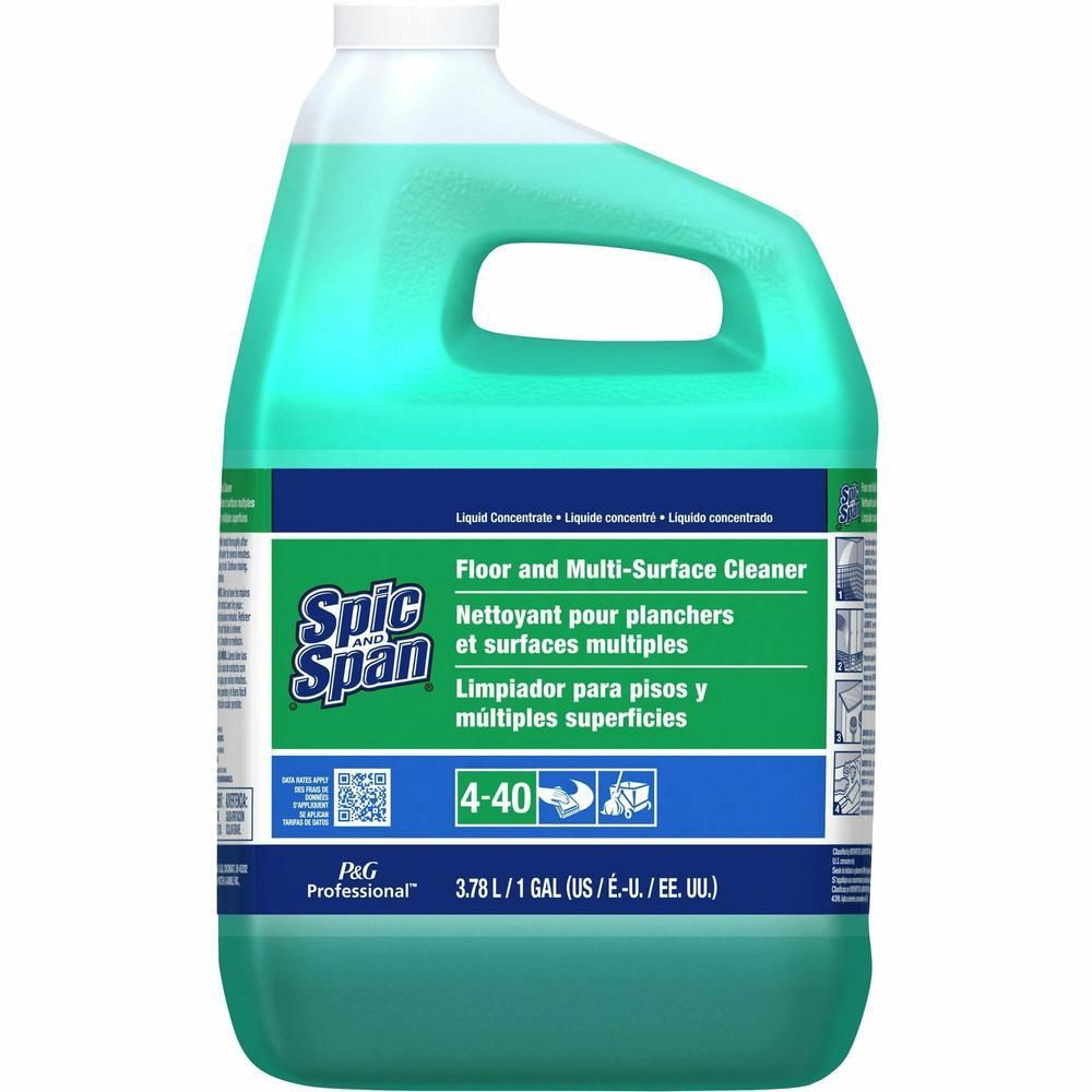 Spic and Span Floor and Multi-Surface Cleaner - Concentrate Liquid - 128 fl oz, Color: Green