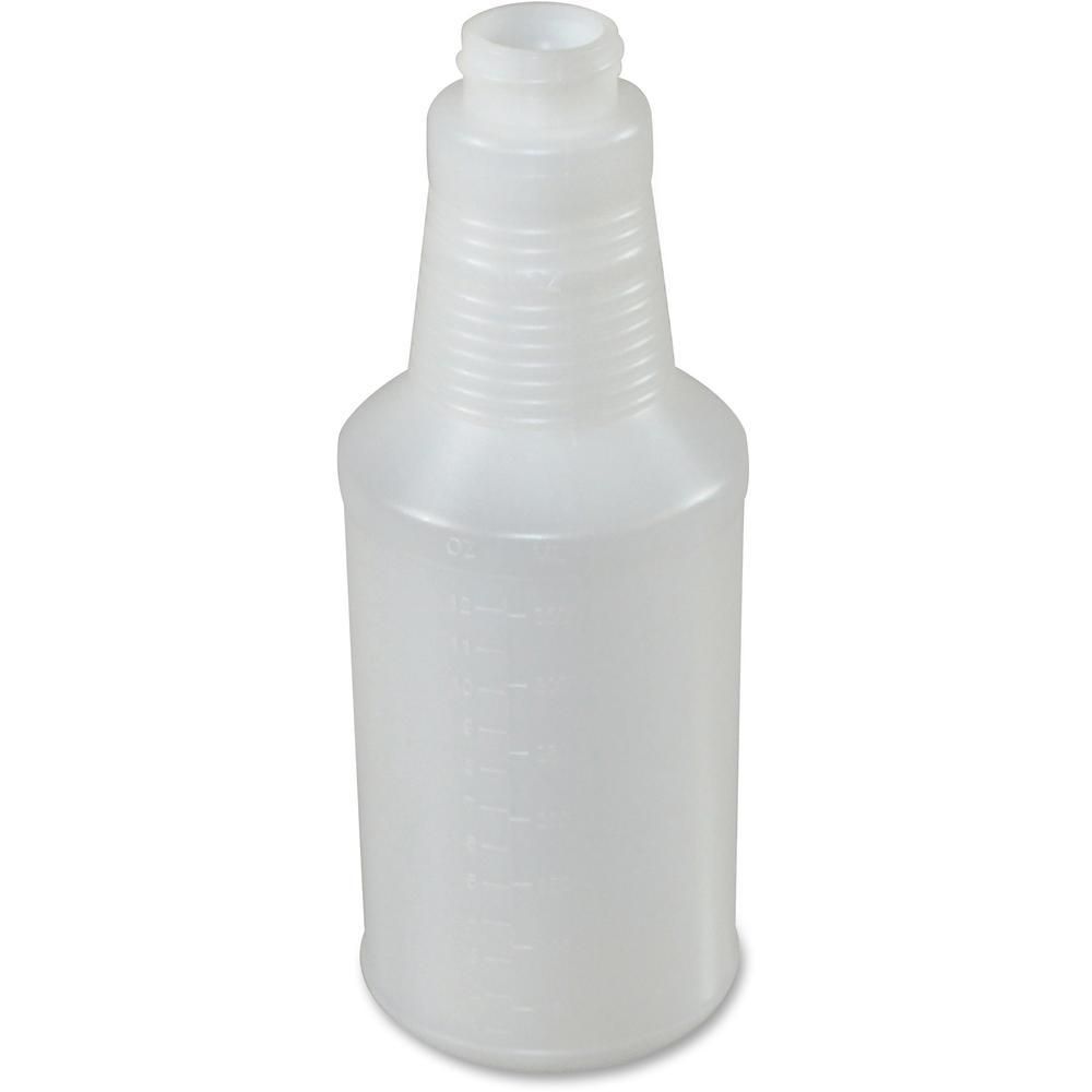 Genuine Joe Plastic Bottle with Graduations - Suitable For Cleaning - Graduated
