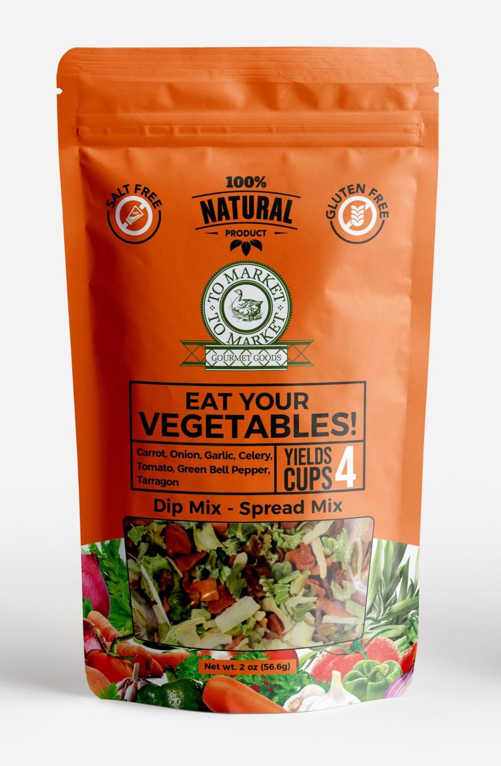 Eat Your Vegetables! - Wholesale, Bag Size: Case (12 Individual 2 oz Bags)
