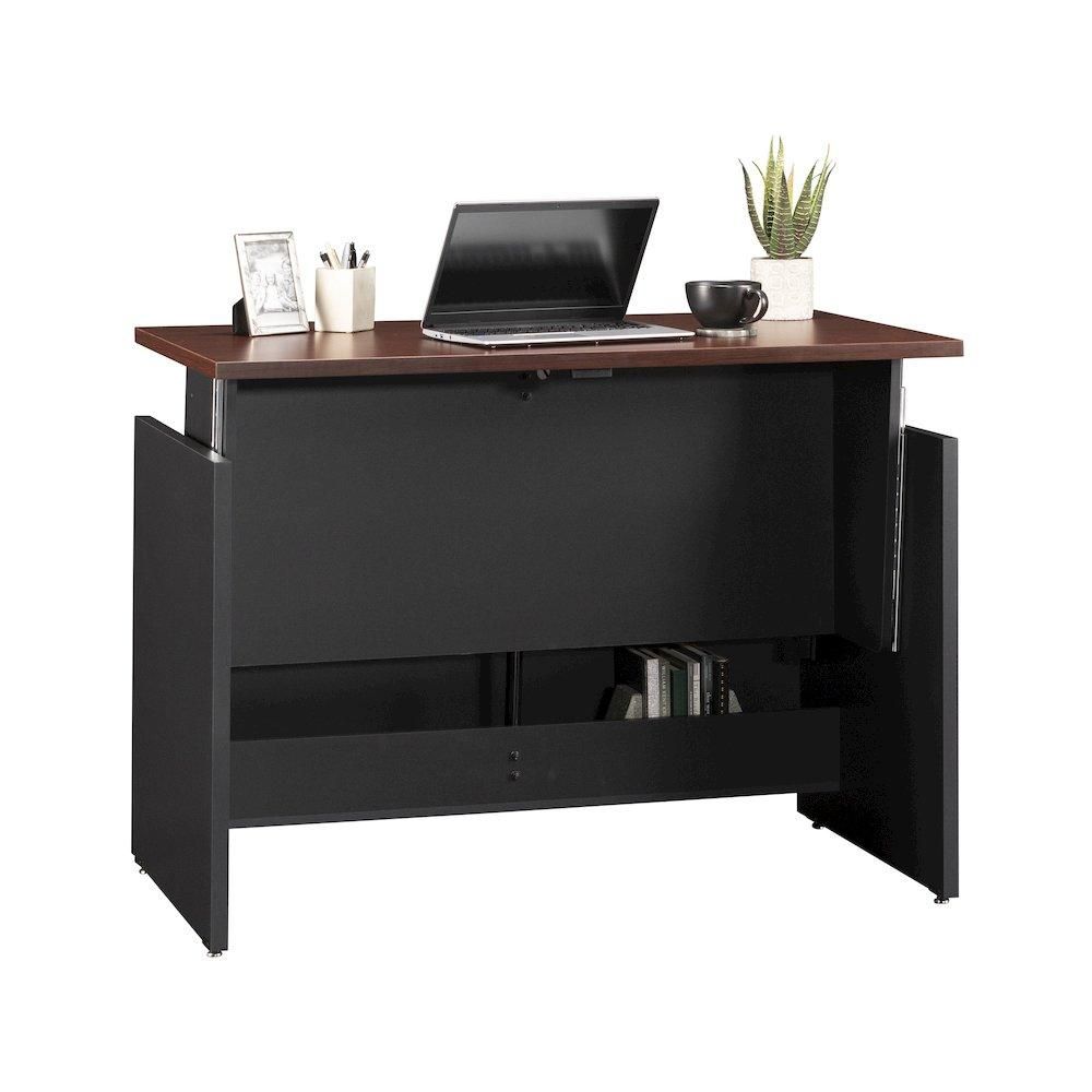 Via Commercial Office Desk, Classic Cherry finish