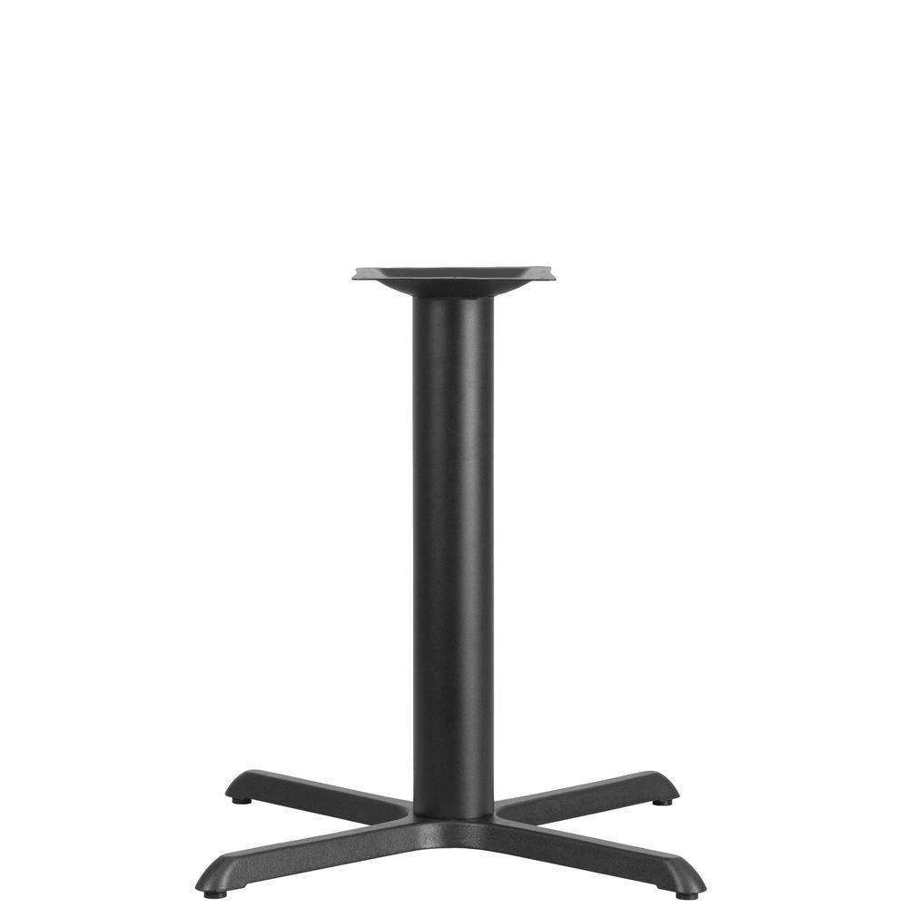 33&#39;&#39; x 33&#39;&#39; Restaurant Table X-Base with 4&#39;&#39; Dia. Table Height Column