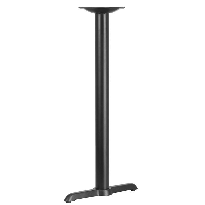 5&#39;&#39; x 22&#39;&#39; Restaurant Table T-Base with 3&#39;&#39; Dia. Bar Height Column