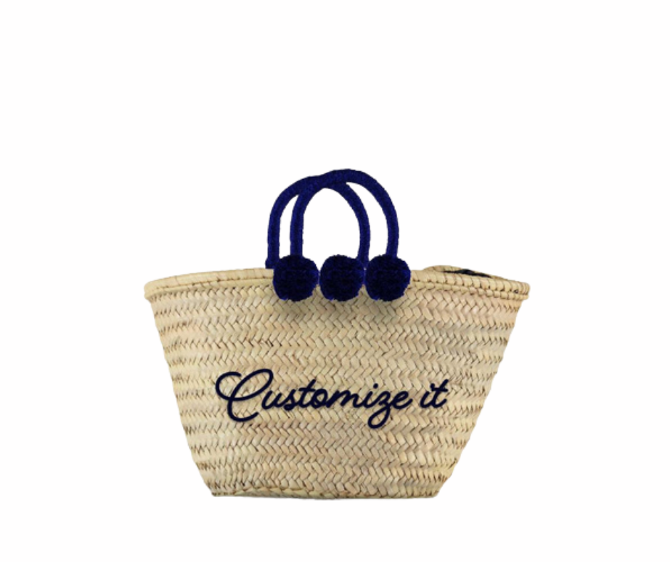 Pompom Beach Bag