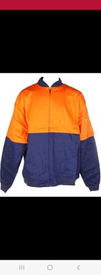 WorkSense HiVis Cotton Drill Jacket