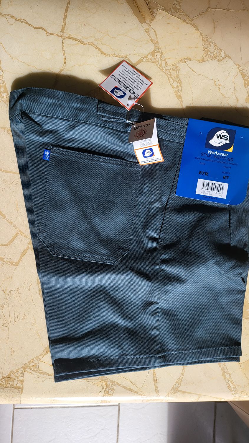 WorkSence &quot;Stubbie&quot; Shorts