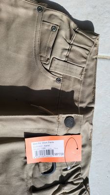Portwest Cuffed Slim Fit Work Pants