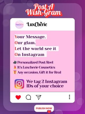 POST A WISH-GRAM - LUXCHERIE PUBLISH