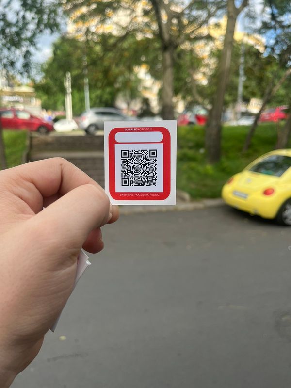 Suprisenote stiker