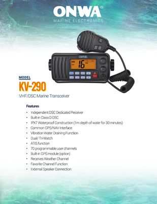 ONWA KV-290 VHF