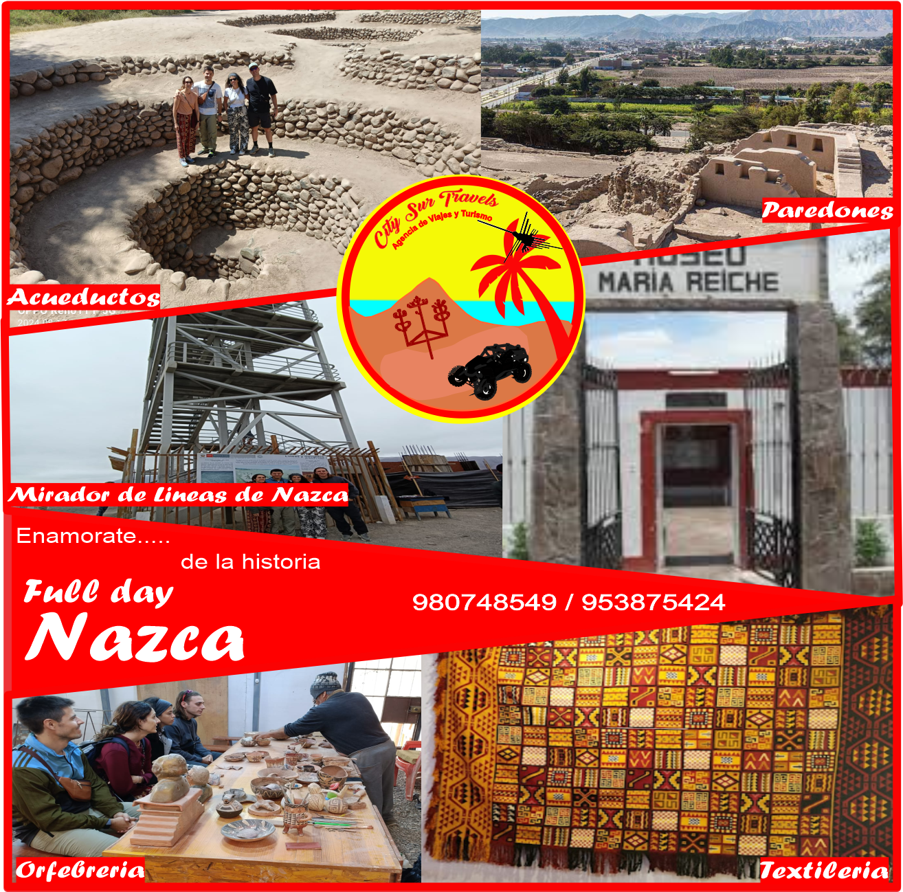Full Day Nazca Terrestre Full Day Nazca Terrestre