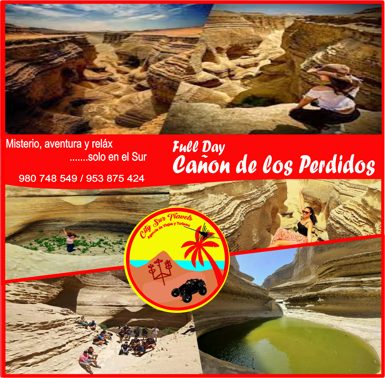 Full Day Cañón de los Perdidos Full Day Cañón de los Perdidos